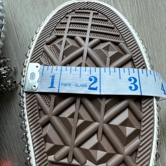 Nan-ku x Free People Cruise Studded Hi-Top Sneakers 38 US 8 Mellow Mauve NEW - Picture 12 of 14